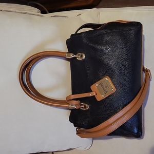 Valentina black Satchel